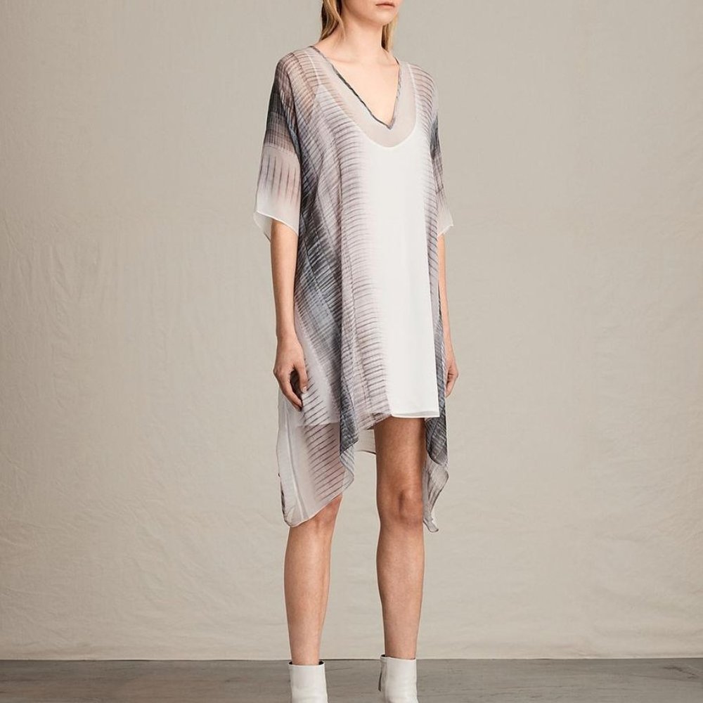 Ricia Dusk Silk Dress